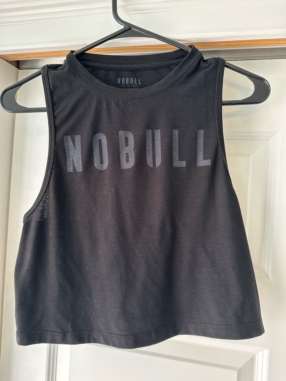 NOBULL Tank Top Womens XS Black Activewear Gym Training Athleisure Sports Logo